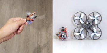 Маленький шпион: «самый маленький в мире» FPV-дрон весит 25 г