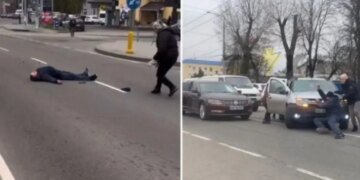 В Виннице гражданские похитили мужчину во время транспортировки на ВВК. ВИДЕО