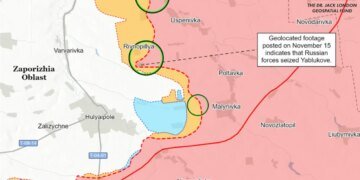 Россияне снова продвинулись в Запорожской области