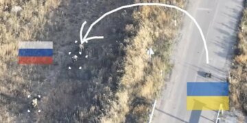 На фронте бойцы ликвидировали с помощью наземного дрона группу российских оккупантов