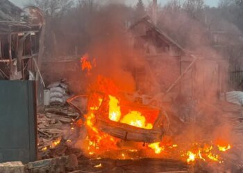 В Славянске российские беспилотники нанесли удар по жилому сектору