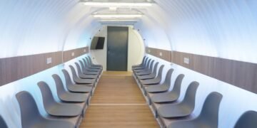 Подземное мобильное укрытие в Бородянке установили за 20 дней – фото, видео