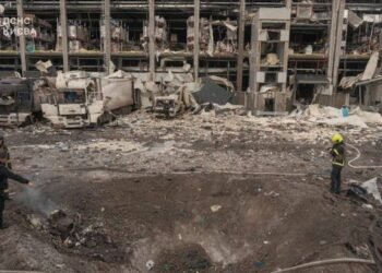 В Киеве разрушен логистический центр Novus, погибли четыре водителя