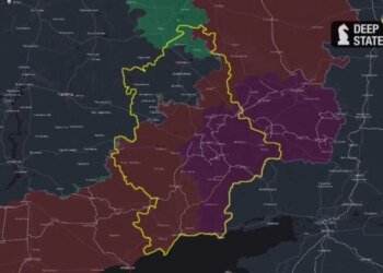 DeepState показал карту российской оккупации за почти 4 года