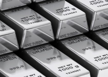 Цена на серебро повысилась на 9%, вновь обновив исторический максимум