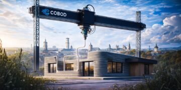 «40 часов активной печати». Как во Львове построили школу на 3D-принтере