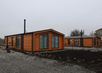 В Николаевской области построили 14 новых модульных домов для внутренне перемещенных лиц