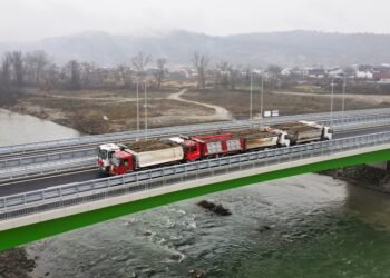 Румыния протестировала надежность моста через Тису в Украину – фото