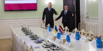 Новый Киев Милитари Хаб и не только. Кличко и мэр Риги обсудили начало реализации совместных проектов