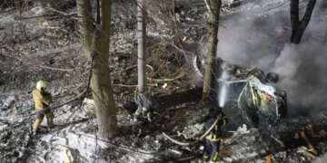 Россия запустила более 200 дронов по Украине в новогоднюю ночь