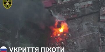 Непогода оккупантам не помогла: «Рыцари» уничтожили вражеский танк и пехоту. ВИДЕО