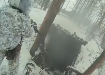 Спецназ ССО при -15 градусах снял часовых и взял в плен оккупантов. ВИДЕО