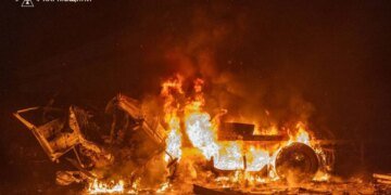 Почти 300 дронов и ракеты: россияне устроили массированную ночную атаку по Украине