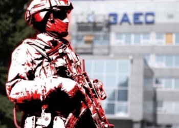 Россия превратила Запорожскую АЭС в военную базу и полигон для дронов. ВИДЕО