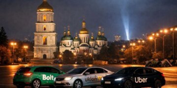 Ночной рейс к теплу: службы такси хотят спасать замерзающих киевлян во время комендантского часа