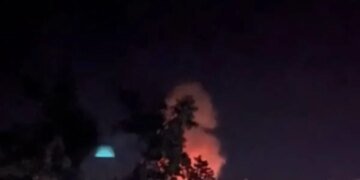 В Пензе атакована нефтебаза: там бушует пожар