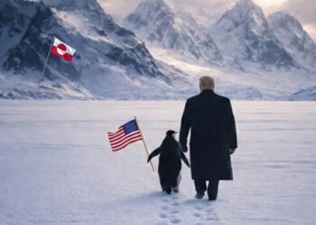 ИИ-изображение Трампа с пингвином в Гренландии вызвало удивление