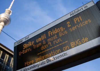 В Германии 2 февраля ожидаются забастовки на транспорте