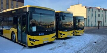 Киев получил еще 20 новых автобусов, купленных за средства ЕИБ: уже выходят на маршруты – фото