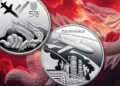 НБУ выпустил монету с изображением атаки ракеты-дрона «Паляниця» на энергообъект РФ