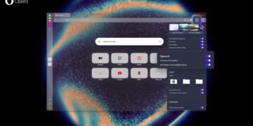 Новый год, новый браузер: Opera One R3 имеет 9 цветов для островов вкладок, динамические темы со звуком и ИИ