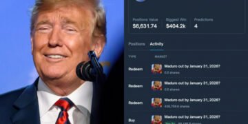 Неизвестный заработал $400 000 на «операции Трампа» в Венесуэле — с новосозданным аккаунтом Polymarket