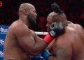 Бой с «огненным» и лысиной: Джарелл Миллер потерял волосы под градом ударов соперника. ВИДЕО