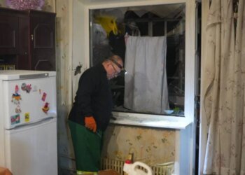 В Запорожье в результате ночного обстрела ранен трехмесячный младенец. ФОТО