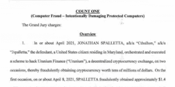 «Фальшиві інтернет-гроші»: США звинуватили хакера у зломі Uranium Finance на $53 млн