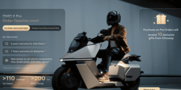 Первый в мире электромотоцикл с самобалансировкой запускается в производство