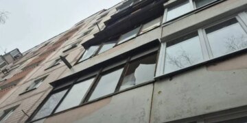 Обстрел Запорожья: повреждены многоэтажные дома в двух районах