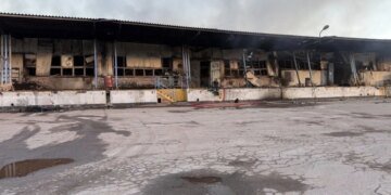 Россияне атаковали продовольственные склады в Днепропетровской области. ФОТО