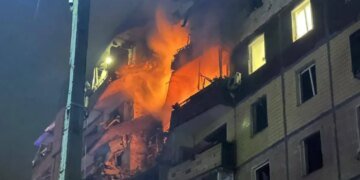 Кривой Рог утром подвергся нападению «Шахедов»: в городе повреждена инфраструктура