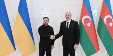 Зеленський прибув із офіційним візитом до Азербайджану