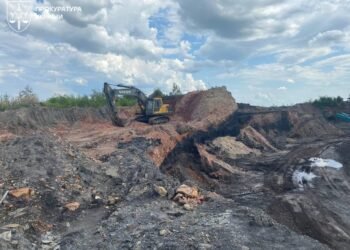 На Волыни выявили незаконную добычу полезных ископаемых: за четыре года – почти 105 000 тонн