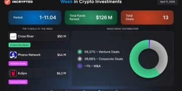 Follow the Money: «скромні» $75 млн для венчурних інвестицій, одна корпоративна угода та увага до DeFi