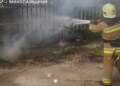 Атака «шахедов» на Николаев: повреждено здание больницы, возник пожар