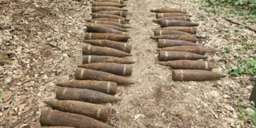 В Берлине в лесу нашли 59 неразорвавшихся советских снарядов времен Второй мировой