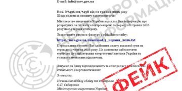 Шахраї масово розсилають українцям фальшиві рахунки за світло — ЦПД