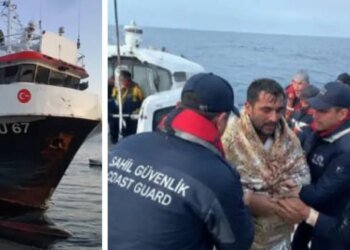 В Чёрном море в районе Севастополя было атаковано и потоплено судно под турецким флагом