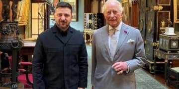 Владимир Зеленский провел закрытую аудиенцию с королем Чарльзом III в Виндзорском замке