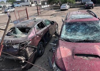Атака на транспортное предприятие в Николаеве: появились фото и видео с места происшествия
