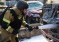 В Николаеве дроны нанесли удар по транспортному предприятию. ФОТО