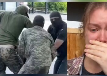 В Киеве мужчину на глазах у жены силой затащили в бус через окно — теперь у него отказали ноги. ВИДЕО