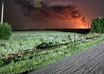 Атака дронов на Краснодарский край: загорелась компрессорная станция «Газпрома»
