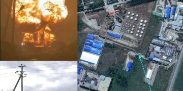 Россия под атакой дронов: поражена нефтебаза в Ставропольском крае. ВИДЕО