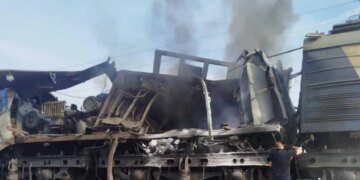 В Днепропетровской области беспилотник атаковал поезд