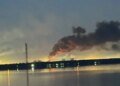 В Липецке вспыхнул пожар возле ТЭЦ, под Петербургом загорелся склад