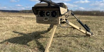На Кінбурнській косі морський дрон вперше доправив наземний робот для бойового завдання