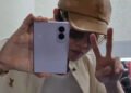 Samsung Galaxy Fold 8 показали у фіолетовому кольорі перед презентацією